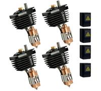 4-Pack 0.4mm Creator 5 Nozzle for Flashforge Creator 5 Pro Hotend