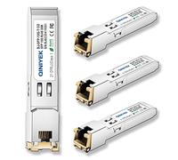 [4 Pack]1.25/2.5/5/10G SFP+ to RJ45 Transceiver, Copper SFP+ Module, Cat.6a/7, up to 30m, for Cisco SFP-10G-T-S, MikroTik S+RJ10, Ubiquiti UF-RJ45-10G, Netgear AXM765, Netgear, TP-Link, Fortinet