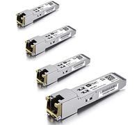 4 Pack, 1.25G Copper SFP to RJ45, Compatible with Cisco, Ubiquiti, Mikrotik and Netgear