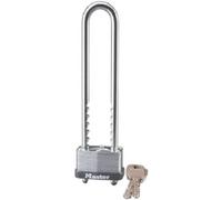 4 Pack - 1-3/4 In. Padlock With 5-3/8 In. Long Adjustable Shackle Bike Lock - 51