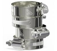 4 Pack - 110mm > 140mm Worm Drive 304 Stainless Steel Hose Pipe Clamps Clips