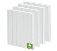 4 Pack 115115 Replacement Filter A Size 21 - Compatible with Winix PlasmaWave Air Purifier C535 5300 5300-2 6300 6300-2 P300 AM90 C909 9800，C535 Filter A