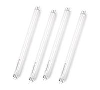 4 Pack 15W Fluorescent Tube, T8 Cool White 4000K, Size 450mm, G13 Base Low Energy Consumption Tube Light, Emergency Energy Saving Light for Kitchen, Bathroom, Cabinet, Garage