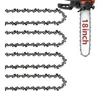 4 Pack 18 Inch Chainsaw Chain 62 Drive Links 050" Gauge 3/8" Lp Pitch Chain Saw Chains, Fit Echo, Ryobi, Craftsman, Husqvarna,Ego,Remington,Greenworks,Kobalt,Poulan,Homelite