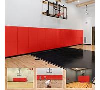 4 Pack 2" Thick Foam Wall PadsWaterproof Gym & Basketball Court Protectors Safety Wall Padding for Baby Room Garage Taekwondo (60" L x 20" W)