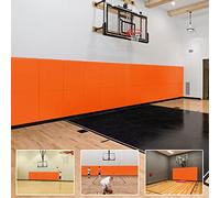 4 Pack 2" Thick Foam Wall Protection PadsWaterproof Gym & BasketballCourt Safety Wall Padding for Baby Room Garage Taekwondo (60" L x 20" W)
