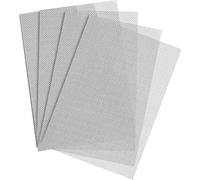 4 Pack 20 Mesh 304 Stainless Steel Wire Mesh,210x300mm,Metal Insect Mesh Sheet, Fine Wire Mesh, Rat Mesh Wire Mesh Sheet for Vents, Home, Kitchen, Garden