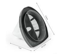 4-Pack 2033 Replacement Filter for Turbo 3-in- Lightweight Corded Vacuum - Fibre Cloth Filter Element, 10 x 6 cm, Includes Filter Cotton - White & Black()