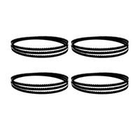 4 Pack 2215x6.35x0.35mm Bandsaw Blades TPI SK5 Band Saw for Cutting Wood, PVC, Thin Aluminium