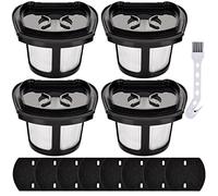 4 Pack 2390A Filter Replacement for Bissell Pet Hair Eraser Filter Hand Model 2390 2389 23903 2284W Handheld Vacuum, Compare to Parts # 1614212 1614203 1614204, 4 Mesh Filters 8 Foam Filters