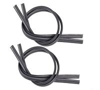 4 Pack 28” Windshield Wiper Blades Refills, Adjustable Size of the Universal Wiper Rubber Refill for Most Cars Buses Vans Lorries Trucks