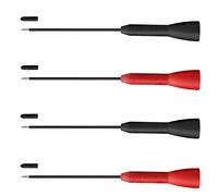 4 Pack 2mm Extended Needle Test Probes, 600V/10A Non-Destructive Multimeter Test Probe for Fluke Leads tl71 tl75