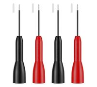 4 Pack 2mm Extended Needle Test Probes, 600v/10a Non-Destructive Multimeter Test Probe for Leads Tl71 Tl75,Multimeter Needle Probes