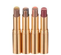 4-pack 3 Color Eyeshadow Stick, Cream Eyeshadow Stick For Easy Eye Makeup, Matte Earth Tone, Pearlescent, Shimmery Brownish Orange, Rose