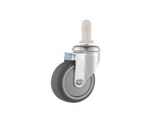 4 Pack 3-Inch Heavy-Duty Universal Casters - Smooth Rolling Trolley Wheels for Hotel Reception & Dining Carts, Mobility Solutions for Easy Movement