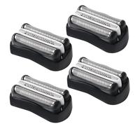4 Pack 32B Series 3 Replacement Head, Electric Foil Shaver Heads Compatible with Braun Series 3, Foil Cutter Razor Replacement Heads Accessories for S3 3000s 3010s 3040s 3050cc 3070cc 3080s 3090cc etc