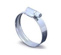 4 Pack - 35mm > 50mm Worm Drive 304 Stainless Steel Hose Pipe Clamps Clips