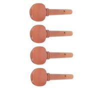 4 Pack 4/4 Violin Pegs Jujube Wood Accessories(4.5x1.8cm)