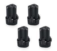4-Pack 4.8Ah 10.8V Battery Replacement for Makita BL1013 BL1014 CXT | Compatible with Makita BL1013, BL1014 and all 10.8V CXT lithium-ion battery series.