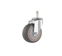 4 Pack 4 Inch Rolling Reception Cart for Hotel & Restaurant Mobile Cleaning Trolley with Wheels Service Cart for Dining Room & Reception Area E Universal Wheel Accessories