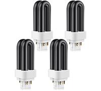 4 Pack 41050 7W Replacement Bulb for Dynatrap DT1050 DT1100 DT1250, 1/2 Acre Replacement Bulb U Shape Replacement Bulb Light for DynaTrap