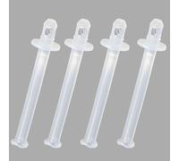 (4 Pack) 5313253671 Milk Frothing Tube Pipe Replacement for DeLonghi Nespresso Lattissima One EN500, BPA-Free Silicone Milk Suction Hose, Odor-Free Coffee Machine Tube