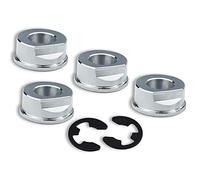 4 Pack 532009040 Flange Wheel Bearings/Front Wheel Bushing Bearing Compatible with Husqvarna, Poulan, Craftsman 9040H, for JO-HN Deere M123811 532009040 Replaces 114-1640, 13359, 45-057.