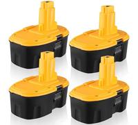 4 Pack 6000mAh 18V Replacement for Dewalt Battery DC9096 Compatible with Dewalt 18V Battery DE9098 DE9503 DE9039 DE9095 DE9096 DW9096 DW9095 Cordless Power Tools (4PACK)