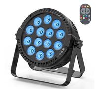 4 Pack 84W LED Par Can Lights, RGBW DMX DJ Stage Lighting Uplights by Remote Control/Auto/Sound Strobe Light for DJ Disco Wedding Church Live Show Halloween Christmas