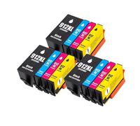 4-Pack 912XL 912 Ink Cartridge Replacement Compatible With HP OfficeJet 8010 8012 8013 8014 8015 8017 8018 Printer(3SET)