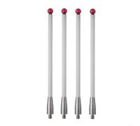 4-Pack A-5000-3712 CMM Touch Probe Stylus with 6mm Ball Tip, 100mm Long Ceramic Stem for Coordinate Measuring Machines, Non-Conductive for EDM Inspection