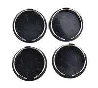 4 Pack ABS 60mm Car Wheel Hub Center Cap Covers Replacement Accessories Compatible with Most Vehicle Types Including Cars and Trucks (Black)