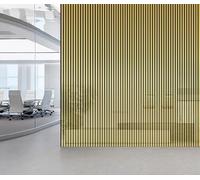 4 Pack Acoustic Wall Panels 600MM X 2400MM Soundproof Decorative Panels for Noise Reduction in Studio, 3D Slat Wall Panelling 5.76m² per Pack (Shiny Gold 01G)