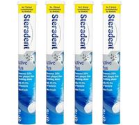 4 Pack Active Plus Denture Cleaning Tablets - 120 Tablets, False Teeth Cleaner, Retainer, Denture & Mouth Guard Sterilising Tablets, Multipack Bundle for Fresh Hygiene and Stain Removal