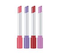 4-Pack Adaptive Lip Gloss - SmartColor™ pH & Temp Shift (Velvet to Gloss Finish)12Hr Feather-Proof Wear, 5% Vitamin E Infused, ISO 16128 Natural Index 92%, Office/Date/Night Set