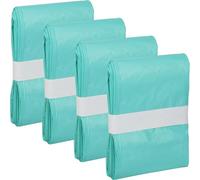 4 Pack Adult Diaper Liner Refill Pack for Janibell Akord M400DS, Large Capacity Nappy Bin Liners with Odour Lock, Tear Resistant Diaper Pail Refills