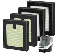 4 Pack Advanced HEPA Filter Replacement for Baby Brezza and Baby Brezza Bottle Washer Pro