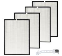 4 Pack Air Purifier Filter Replacement Compatible with Mea-co 20L 20LE Low Energy Dehumidifier and Air Purifier, 26x19x1cm HEPA Replacement Filter