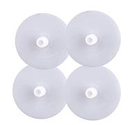 4 Pack Airlock Pickle Pipe Silicone Waterless Airlock Lids for Wide Mouth Transparent Fermentation Cap Mason Jar