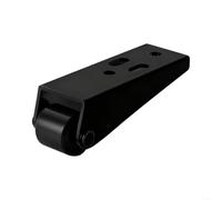 4 Pack Aluminum Sliding Door Bottom Guide Rollers Anti-Droop Silver Black