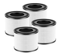 4 Pack AP-S0610L Replacement Filter Compatible with MOOKA AP-S0610L Air Purifier, H13 True HEPA Filter, 3-Stage Filtration System