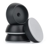 4 Pack Baby Gate Wall Protector Wall Cups for Child Pressure Mounted Stair Safety Gate, Protect Walls & Doorways from Pet & Dog Gates, Black