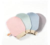 4 Pack Bath Scrub Mitts 21x15cm Single Layer Exfoliating Gloves for Shower | Cotton bath scrub mitt 21x14cm. Medium grit texture for effective exfoliation. Removes dead skin and dirt.