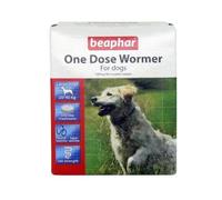 (4 Pack) Beaphar - One Dose Wormer for Large Dogs 4 Tabs