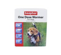 Beaphar One Dose Wormer for Small/Medium Dogs 2 Tabs (4 Pack)