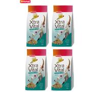 4 Pack Beaphar XtraVital Cockatiel Bird Food 1kg