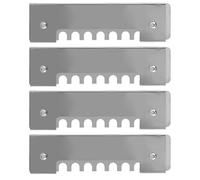 4 Pack Bee Hive Entrance Reducer, Metal Beehive Mouse Guards Beehive Gate Beekeeping Tool for Hive Entrance Control and Pest Protection - 12.5 x 3.5cm