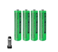 4 Pack BK-40AAABU 400mAh NI-MH AAA Battery for BT Panasonic Cordless Phones, 1.2v 400mAh Rechargeable AAA Batteries for Panasonic Gigaset Handsets