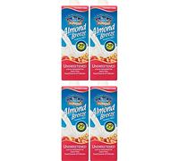 (4 PACK - Blue Diamond - Almond Milk Unsweetened | 1000ml | 4 PACK BUNDLE