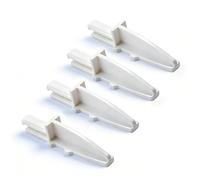 4 Pack Box Fan Replacement Feet for Lasko 20" Box Fan, White Upgraded Version Pedestal Feet For A Box Fan Adopt Durable Plastic Material Stronger Than Original, Stable Design Prevents Overturning
